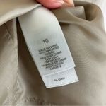 Liz Claiborne Tan 100% Linen Sleeveless Sheath Dress Womens 10 Photo 5