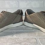 Kizik Miami Sneakers Womens 8 M Gray Metallic Leather Comfort Slip On Hands Free Photo 10