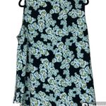 Kaari Blue  curvy women's plus size 2X turquoise jolie pullover floral tank top Photo 2