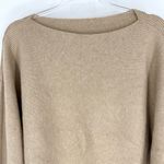 Gaberly Boatneck Slouchy Cozy Tan Batwing Sleeve Women's Sweater One Size Size undefined Photo 1