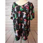 Scrubstar Scrub Shirt Performance Top Panda Plus size 3XL XXXL Christmas 3X NWT Photo 5