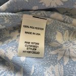 Altar'd State Adorable Altar’d State Mini Wrap Skort Blue And White Patchwork Size XS Photo 4