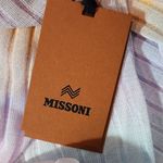 Missoni  Multicolor Sheer Striped Top NWT Size 38 XS Sheer Rainbow Stripe Top Photo 8