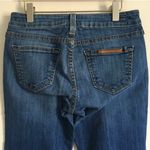 True Religion Dark Navy Blue Wash Shannon Low Rise Straight Leg Jeans Photo 7
