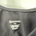 Nouvelle Seamless black tank top nylon & spandex layering basic size large Photo 3