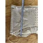 ZARA  sparkly corset size XS tan off white crop top going out top Photo 7