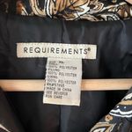 Requirements Vintage Quilted Jacket - Neutral Floral Paisley and Animal‎ Print - Lightweight Photo 7