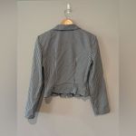 All that jazz VINTAGE ALL ABOUT JAZZ Women’s Gingham Zip Up‎ Collared Jacket Cropped Size 5/6 Photo 1