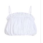 Cinq à Sept New Cinq a Sept Women's White IVEE Sleeveless Top Size XL Photo 2