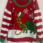33 Degrees Sparkly Dinosaur Christmas Sweater by Photo 1