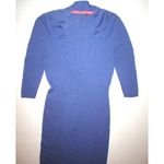 Elie Tahari New Womens Designer $348 Sweater Dress Purple Small Merino Wool S Photo 5