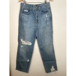 Veronica Beard  Blake Crop Classic Straight High Rise Jeans Photo 3