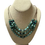 Coldwater Creek  Turquoise Beaded Multistrand Necklace Photo 0