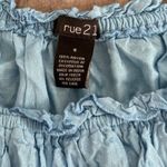 Princess Polly Coquette cottagecore blue ruffled babydoll puff sleeve romper dress Photo 2