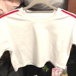 SheIn White Crop Top Photo 0