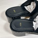 Maje ‎ Wave Suede Terracotta Block Heel Mules Womens 36 (US 6) Photo 7