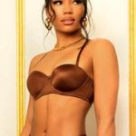 Savage X Fenty 34C strapless chocolate brown bra  Photo 1