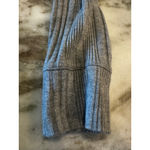 Andrew Marc Women's Gray Ribbed V-Neck Sweater S Photo 5