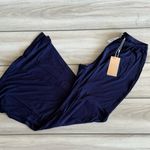 PopFlex Deep Sleep Bell Bottoms Navy Small NWT Blue Photo 4
