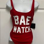 Dixperfect BAE Watch Red Scoop Swimsuit Photo 2