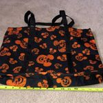 Disney Halloween Tote Bag Pumpkin Minnie Mickey Mouse Print NWOT Photo 7