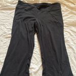 Athleta  Womens crop flared leggings size L Photo 0