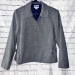 Pendleton ‎ Vintage 90’s Women’s Black Houndstooth Wool Knockabout Jacket Size 12 Photo 0