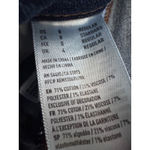 American Eagle  Outfitters Skinny Jeans Blue Distressed Ripped Stretch Denim Sz 0 Photo 5