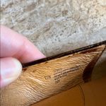 Sofft Rivoli Faux Crocodile Brown Patent Leather Kitten Heels Photo 12