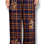 Cartoon Network  Over The Garden Wall Character Plaid Wide Leg Pajama Pants Photo 0