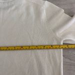 Lafayette 148 New York 100% Cashmere Crewneck Sweater Ivory + Light Grey Trim Size XS Photo 8