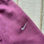 Nike Essential Loose Fit High Rise Light Bordeaux Fleece Lined Sweat Shorts S Photo 5