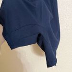 SKIMS  sold out Soft Lounge Ringer Scoop Onesie size Medium navy blue and white Photo 6