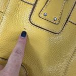 Fossil  Mustard Yellow Soft Leather Shoulder Bag Photo 2