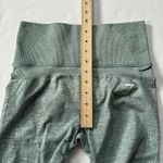 Gymshark  Vital Boost Leggings Small Jade Marl Seamless Ribbed High Waist Pocket Photo 7