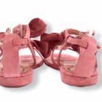 Tibi pink suade bow sandals with box Photo 1