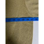 Leslie Fay Vintage Gold Metallic Knit Petite Top Made in Hong Kong 80s Photo 13