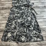 Old Navy  Women's Short Cap Sleeve Wrap Dress Black White Grey ST S SM Small TALL Photo 8