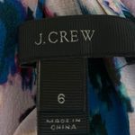 J.Crew Multicolor 100% Silk Abstract Sleeveless Floral Cami Camisole Tank Top 6 Photo 4