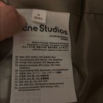 Acne Studios  Crinkle Finish Cropped Suit Jacket Photo 5