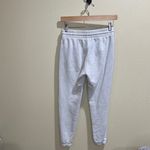 TNA Cozy Fleece XS Light Gray Sweatpants White Photo 5