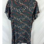 CAbi 3828 Muse Floral Print Dress Size Small Drop Waist Dress Photo 5