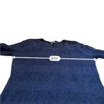 L.L. Bean Knit Pullover Sweater Women’s Size XL Navy Blue Long Sleeve‎ Crew Neck Photo 6