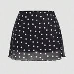 SheIn Polka Dot Mini Skirt Photo 0