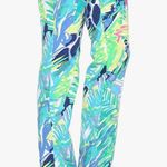 Lilly Pulitzer  Kelly Skinny Ankle Womens Pants Multi Tropical Print Size 4 EUC Photo 1