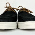 Sperry  Womens Cruise Plushstep Boat Shoes Lug Outsole Black Leather Size 9 Photo 1