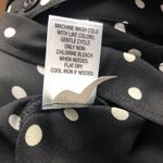 Candie's Womens Top Medium Polka Dot Tie Front Flowy Relaxed Casual Party Event Photo 9