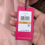 Vince Camuto NWT  Off Shoulder Crepe Dress Blush Size 16W Photo 3