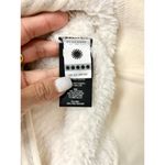 UGG  RTW Loyra Kangaroo Pocket Sherpa Metallic Pullover Hoodie Cream Women's L Photo 3