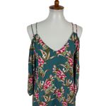 Simply Noelle  Floral Tunic Top Small Medium Boho Hippie Cottagecore Cute Photo 1